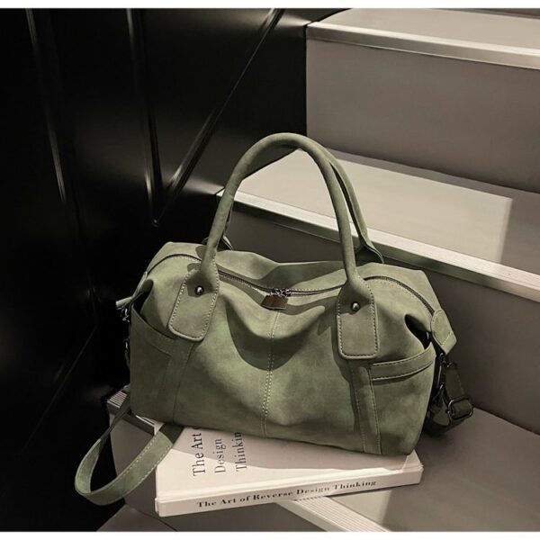 Large-capacity bag 2023 new casual and versatile texture one-shoulder crossbody business trip luggage bag women's handbag