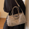 Large-capacity bag 2023 new casual and versatile texture one-shoulder crossbody business trip luggage bag women's handbag