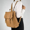 2025 wasteland style backpack high-end sense versatile travel backpack retro fashion large capacity college style commuter bag