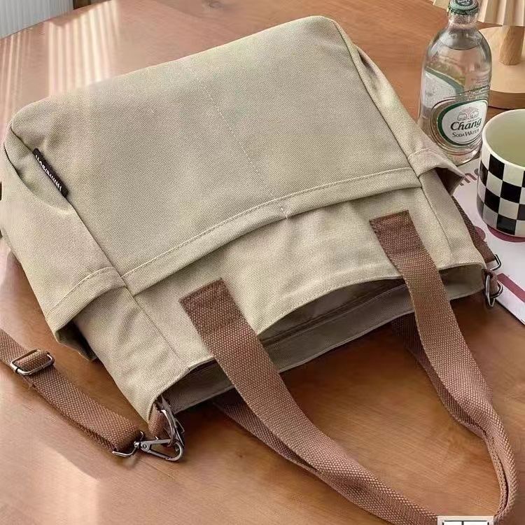 Canvas Tote Bag – Multi-Pocket Large Capacity Commuter Bag 12 O1CN01MBELNP2J6tFkN9hNz 2217432819373 0 cib -bag