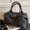 Large-capacity bag 2023 new casual and versatile texture one-shoulder crossbody business trip luggage bag women's handbag