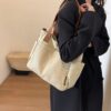 O1CN01p4BYFh2J6tFfvCjVO_2217432819373-0-cib.jpg Canvas Tote Bag – Multi-Pocket Large Capacity Commuter Bag