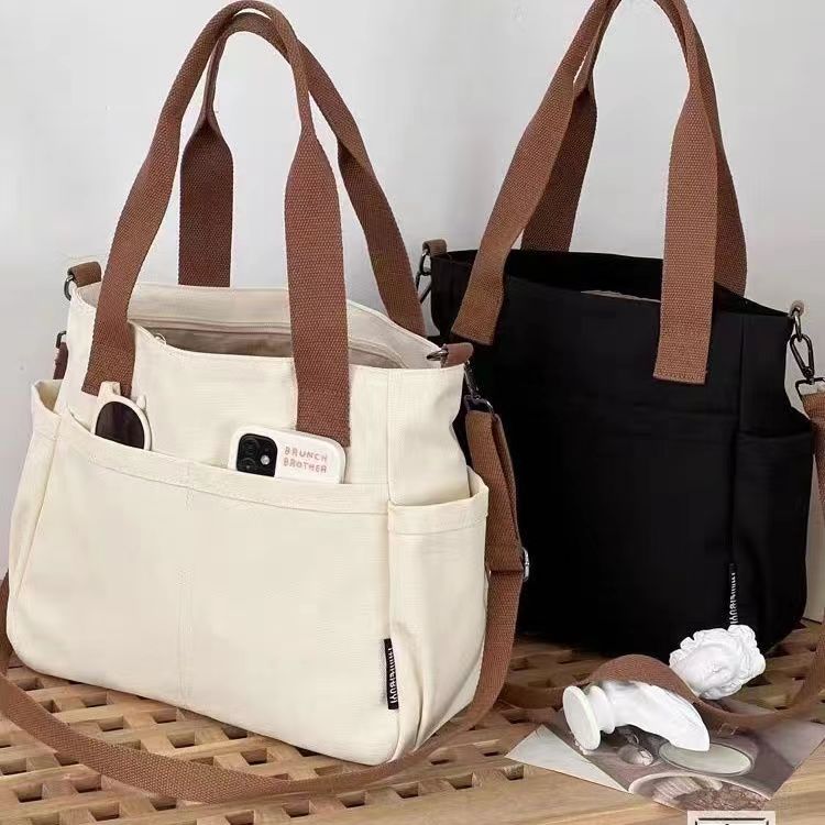 Canvas Tote Bag – Multi-Pocket Large Capacity Commuter Bag 11 O1CN01ymDCGD2J6tFhdOUGB 2217432819373 0 cib -bag